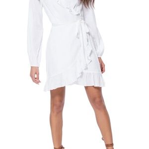 Shawna wrap-dress by PAIGE